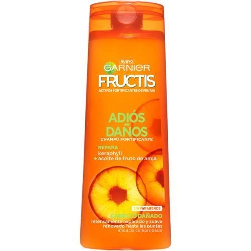 FRUCTIS CHAMPU 380 ML ADIOS DAÑOS C/6 CHAMPUS